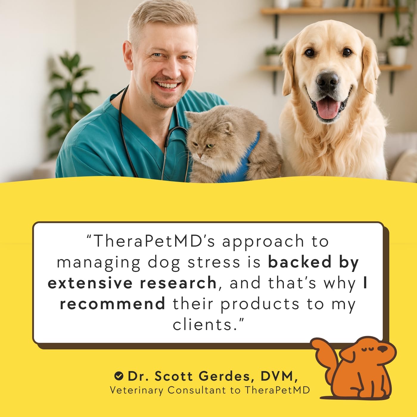 Therapet MD Dog Calming Diffuser - Pheromone Diffuser for Dogs Indoor Behavior Support, Anxiety Aid, 60 Day Long Lasting Refill Kit, Natural Formula