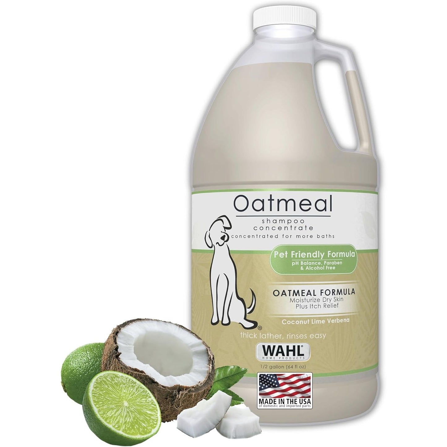 Wahl USA Dry Skin & Itch Relief Pet Shampoo for Dogs