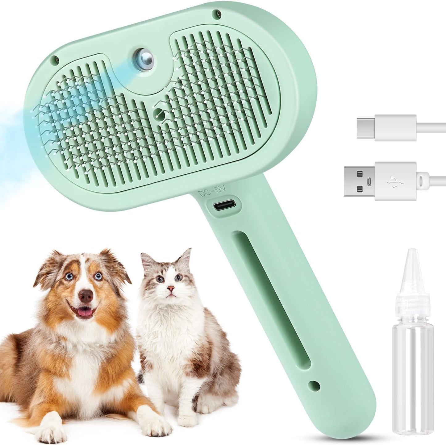 3 in 1 Cat Steam Brush