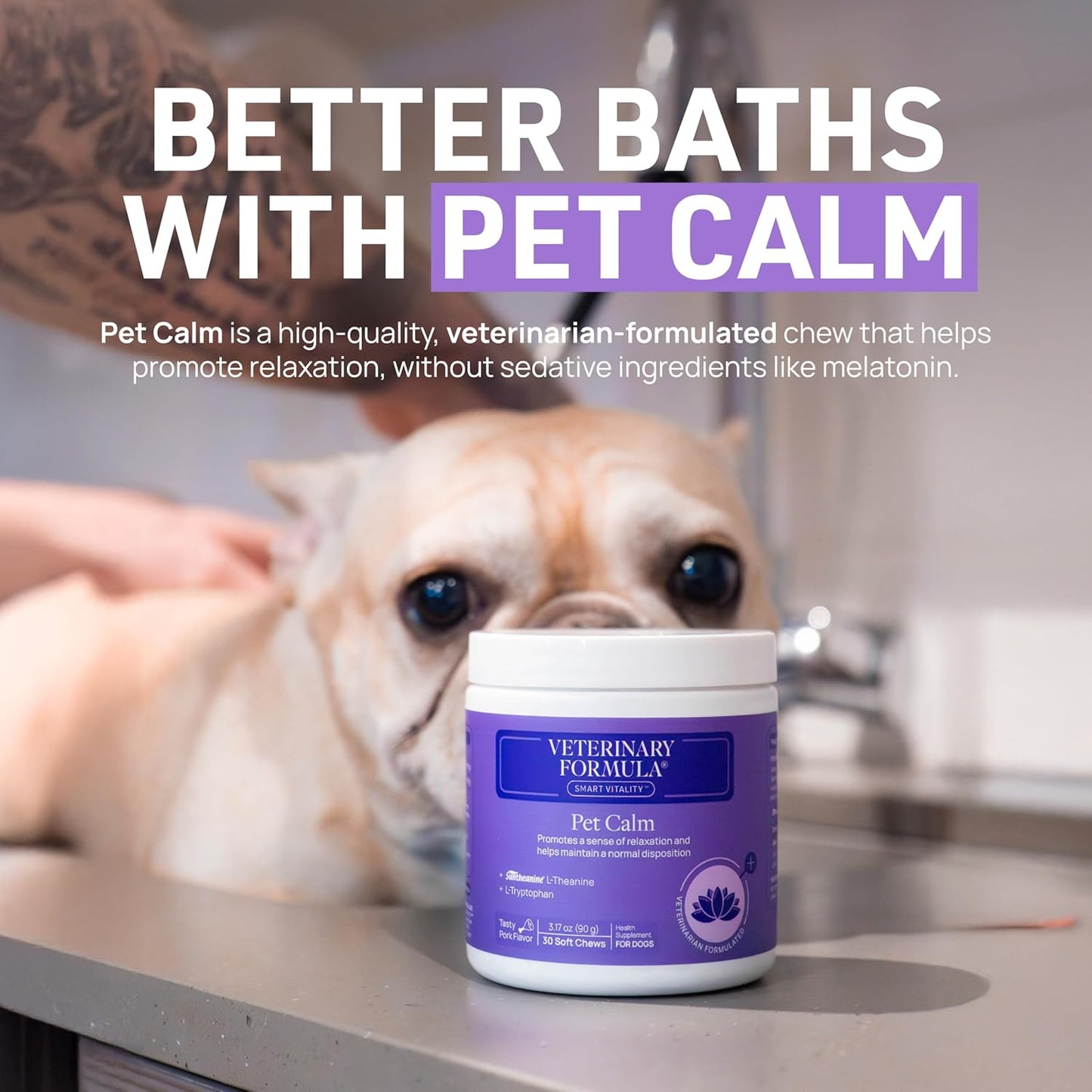 Hypoallergenic Shampoo for Dogs and Cats, 16 oz – Gentle Fragrance-Free Solution for Allergies and Sensitive Skin, Promotes Healthy Skin and Coat