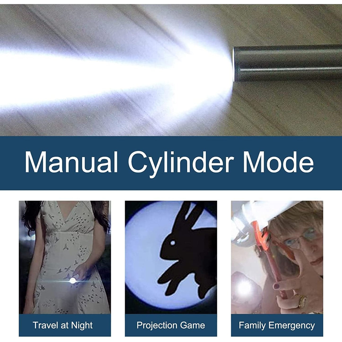 Cat Toys Laser Pointer for Indoor, Rechargeable, 7 Adjustable Wand Red Light Pet Interactive Cat Mouse Toys to Keep Busyfor Kitten Dog Chase Play