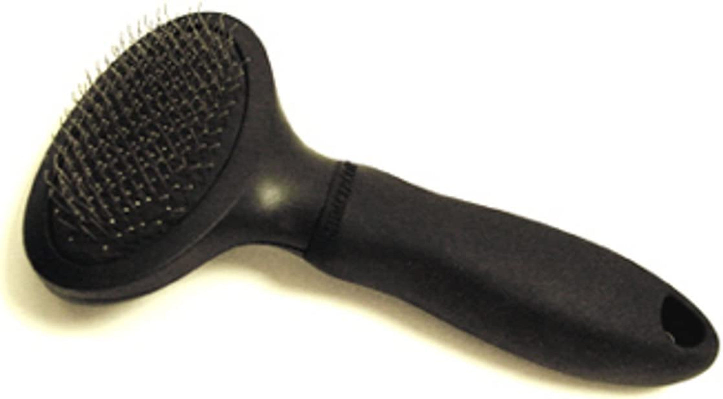 Slicker Brush for Cats – Small Head, Gentle on Fur, Removes Loose Hair & Undercoat
