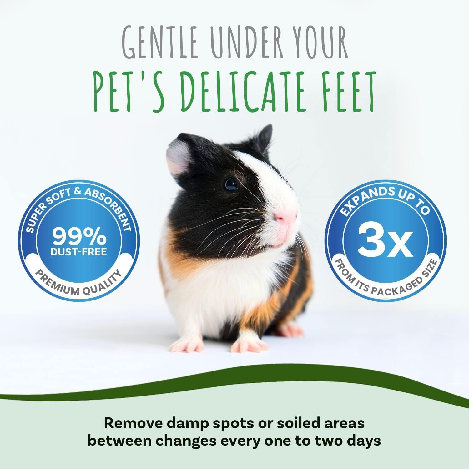 Soft White Paper Bedding – 56L for Rabbits, Guinea Pigs, Hamsters & More