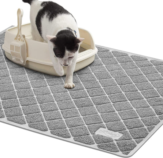 Premium Cat Litter Mat – Waterproof, Non-Slip & Soft on Paws, Easy to Clean