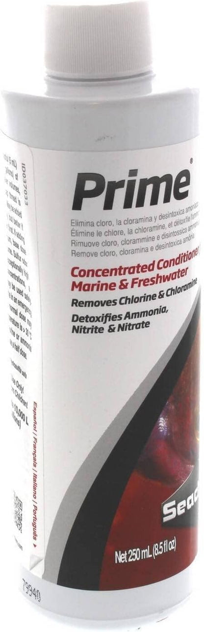 Prime Fresh and Saltwater Conditioner - Chemical Remover and Detoxifier 250 Ml