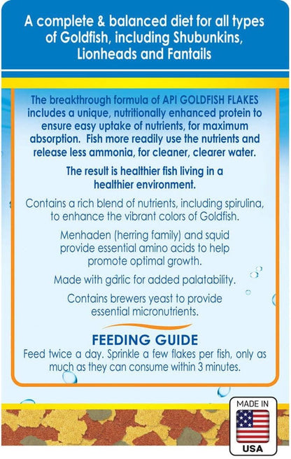 Goldfish Flakes Fish Food - 5.7 Ounce Container