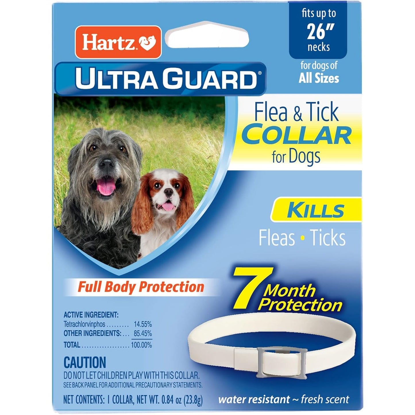 Hartz Ultraguard Flea and Tick Prevention Collar for Dogs and Puppies