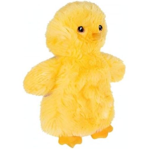 Interactive Squeaky Dog Chew Toy - Crinkle Chicken