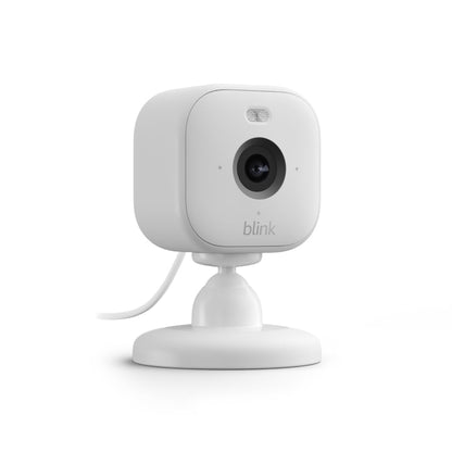 Mini 2 (Newest Model) — Home Security & Pet Camera(S) with HD Video, Color Night View, Motion Detection, Two-Way Audio, and Built-In Spotlight — 1 Camera (White)