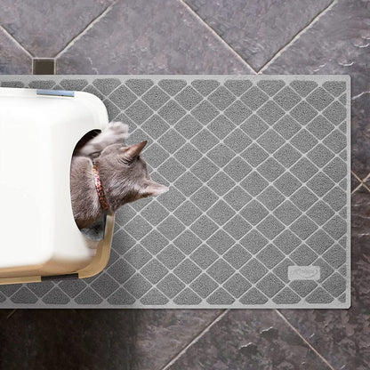 Premium Cat Litter Mat – Waterproof, Non-Slip & Soft on Paws, Easy to Clean