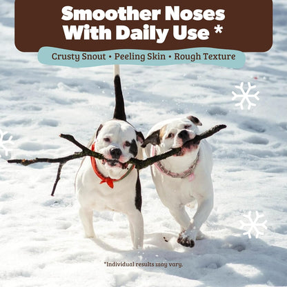 Moisturizing Dog Nose Care for Dry, Cracked Snouts with Coconut Oil & Shea Butter, Lick Safe Formula for All Breeds, 0.15 Oz Stick