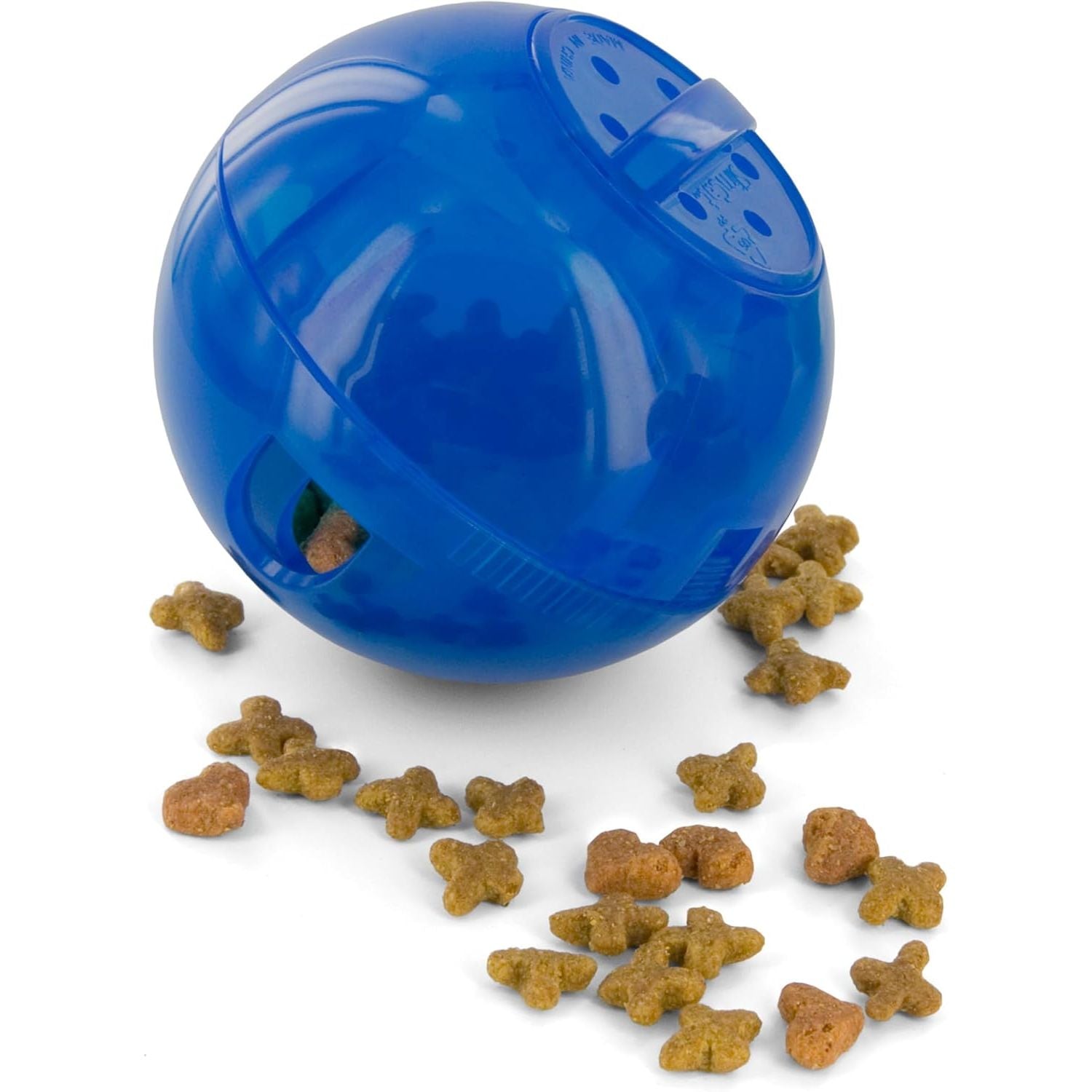 Petsafe Slimcat Interactive Feeder - Fun Mealtime Toy for Cats - Adjustable Portions & Slow Feeding - BPA-Free, Lightweight & Dishwasher-Safe 
