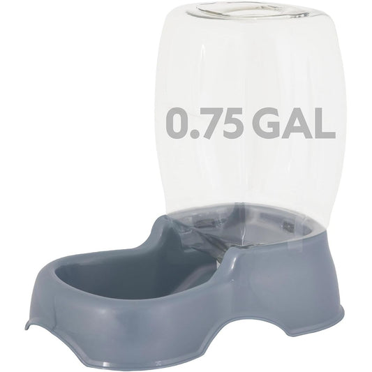 Gravity Water Dispenser - 0.75 Gallon Capacity, Pearl Gray