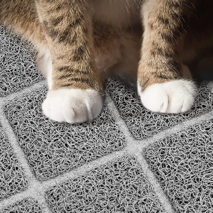 Premium Cat Litter Mat – Waterproof, Non-Slip & Soft on Paws, Easy to Clean
