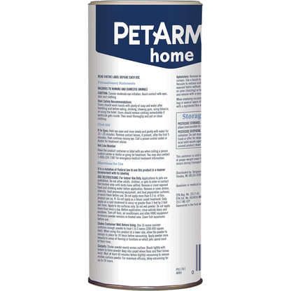 Home Carpet Powder for Flea and Tick Control, 16 Ounce - Protects and Deodorizes Carpets