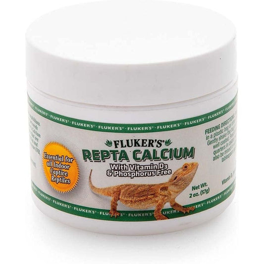 Calcium Reptile Supplement with Vitamin D3 - 2 oz.