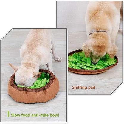 Interactive Pet Snuffle Mat for Dogs and Cats - Enhances Foraging Skills, Ideal for Indoor and Outdoor 