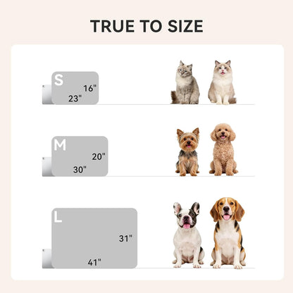 Fleece Dog/Cat Blankets - 3 Pack Super Soft Fluffy Flannel Throws for Pets, 23x16 Inches