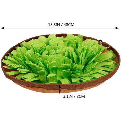 Interactive Pet Snuffle Mat for Dogs and Cats - Enhances Foraging Skills, Ideal for Indoor and Outdoor 