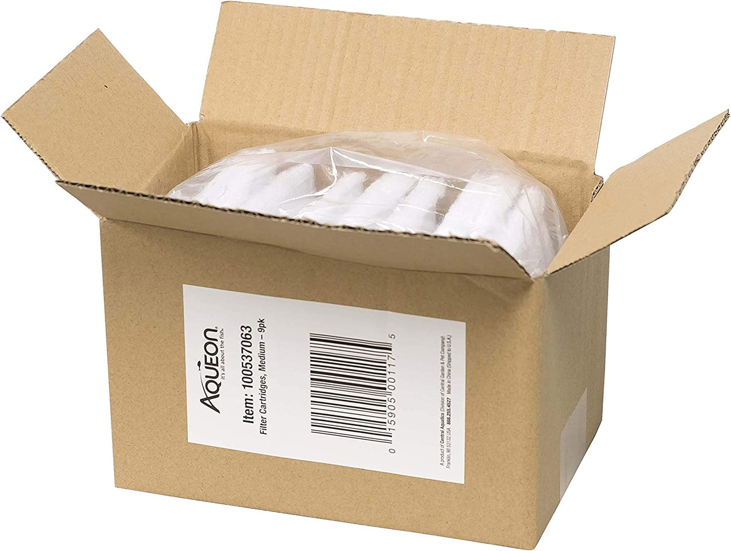 Medium Replacement Filter Cartridges for Aquarium Fish Tanks - 15 Pack