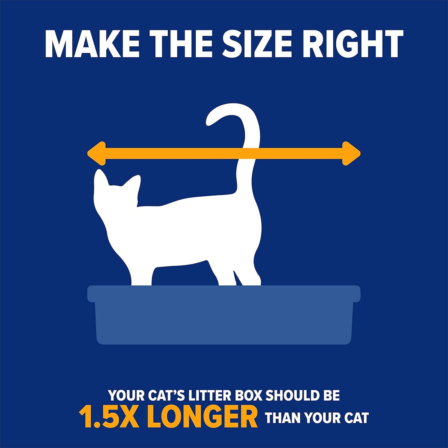 Arm & Hammer Rimmed Cat Litter Box - High-Sided Design with Odor Protection, Perfect for Indoor Cats