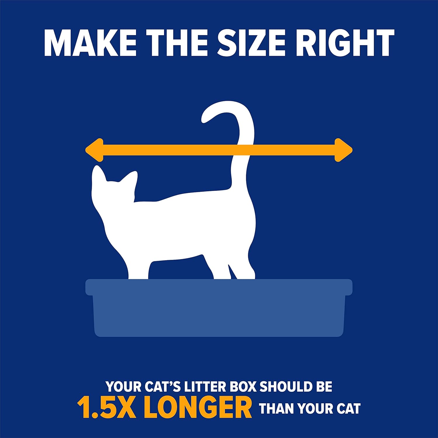 Arm & Hammer Rimmed Cat Litter Box - High-Sided Design with Odor Protection, Perfect for Indoor Cats