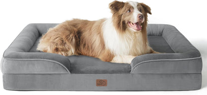 Orthopedic Pet Bed – Waterproof, Washable Sofa-Style Bed for Extra Small Dogs & Cats with Non-Skid Bottom
