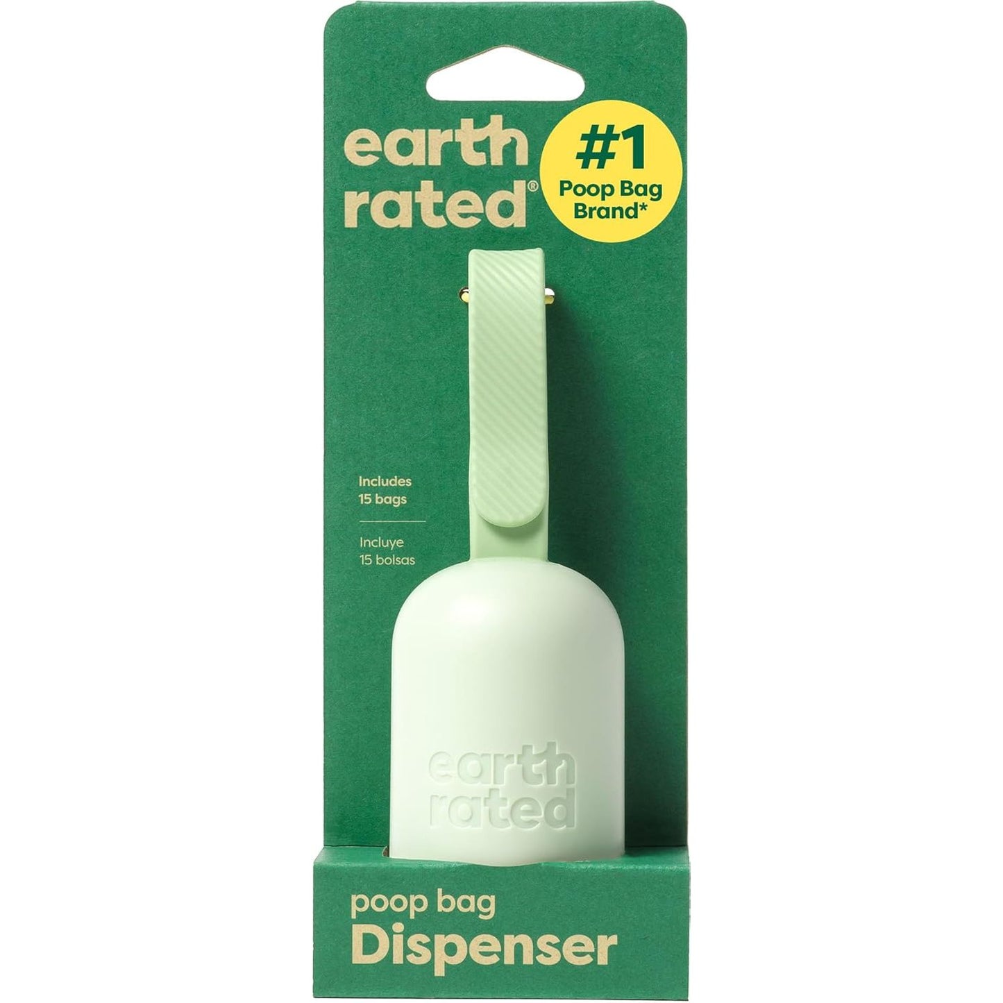 Durable Dog Waste Bag Dispenser, Leakproof and Unscented with Starter Roll