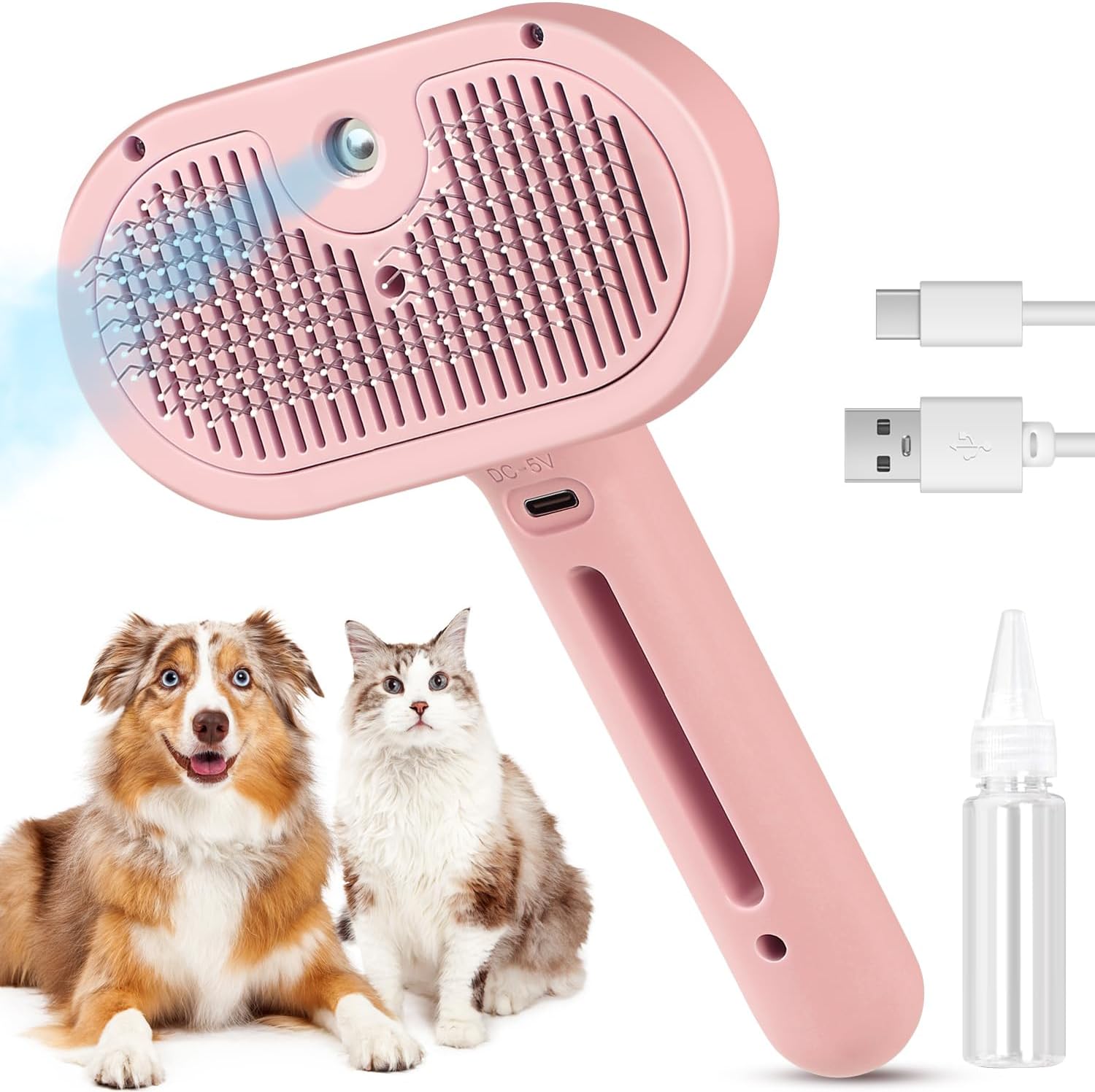 3 in 1 Cat Steam Brush 
