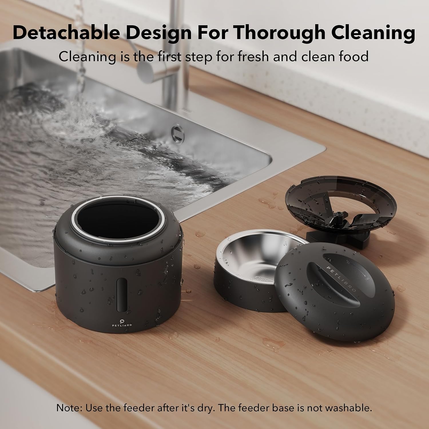 Automatic WiFi Cat Feeder – 5G Timed Dispenser with Freshness Seal, Up to 10 Meals/Day (48 Portions)