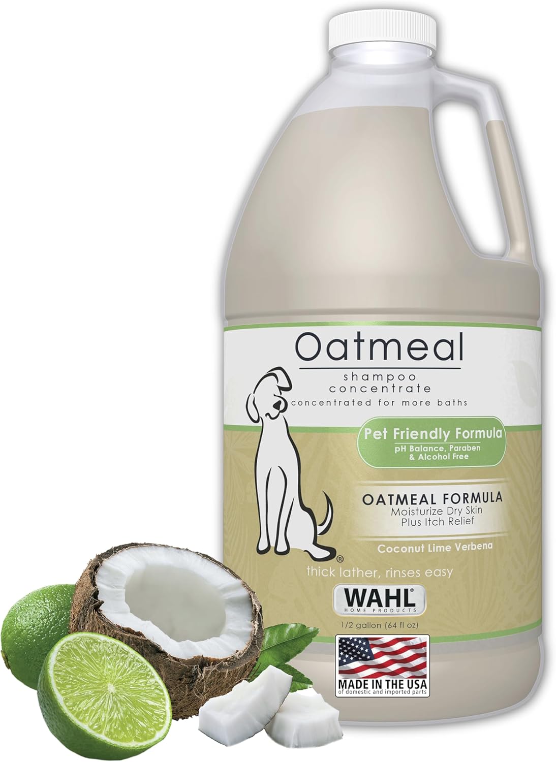 Wahl USA Dry Skin & Itch Relief Pet Shampoo for Dogs