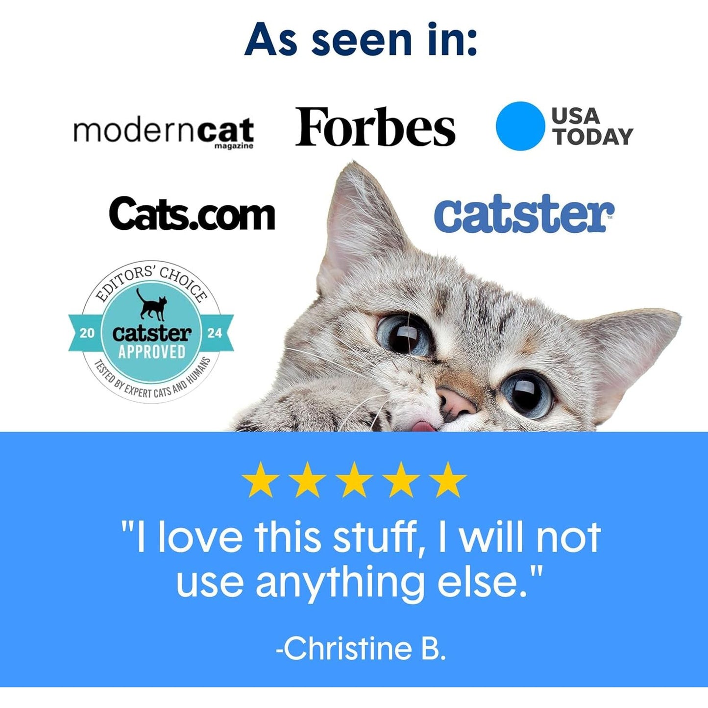 Boxie Probiotic Cat Litter - 40 Days of Odor Control, Clumping Clay, Dust-Free & Fragrance-Free for a Cleaner Home