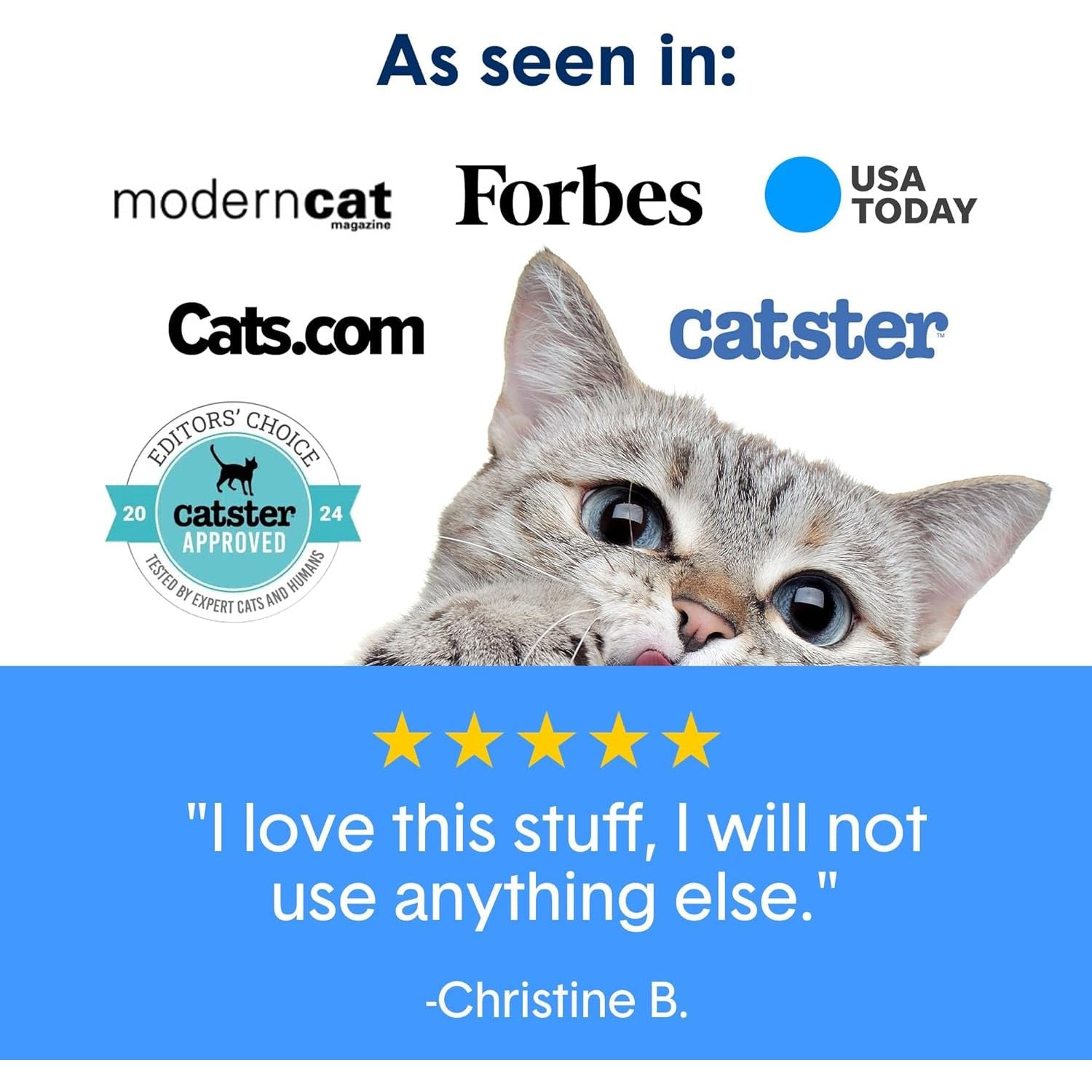 Boxie Probiotic Cat Litter - 40 Days of Odor Control, Clumping Clay, Dust-Free & Fragrance-Free for a Cleaner Home