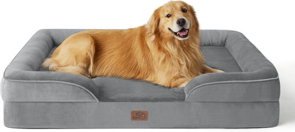 Orthopedic Pet Bed – Waterproof, Washable Sofa-Style Bed for Extra Small Dogs & Cats with Non-Skid Bottom