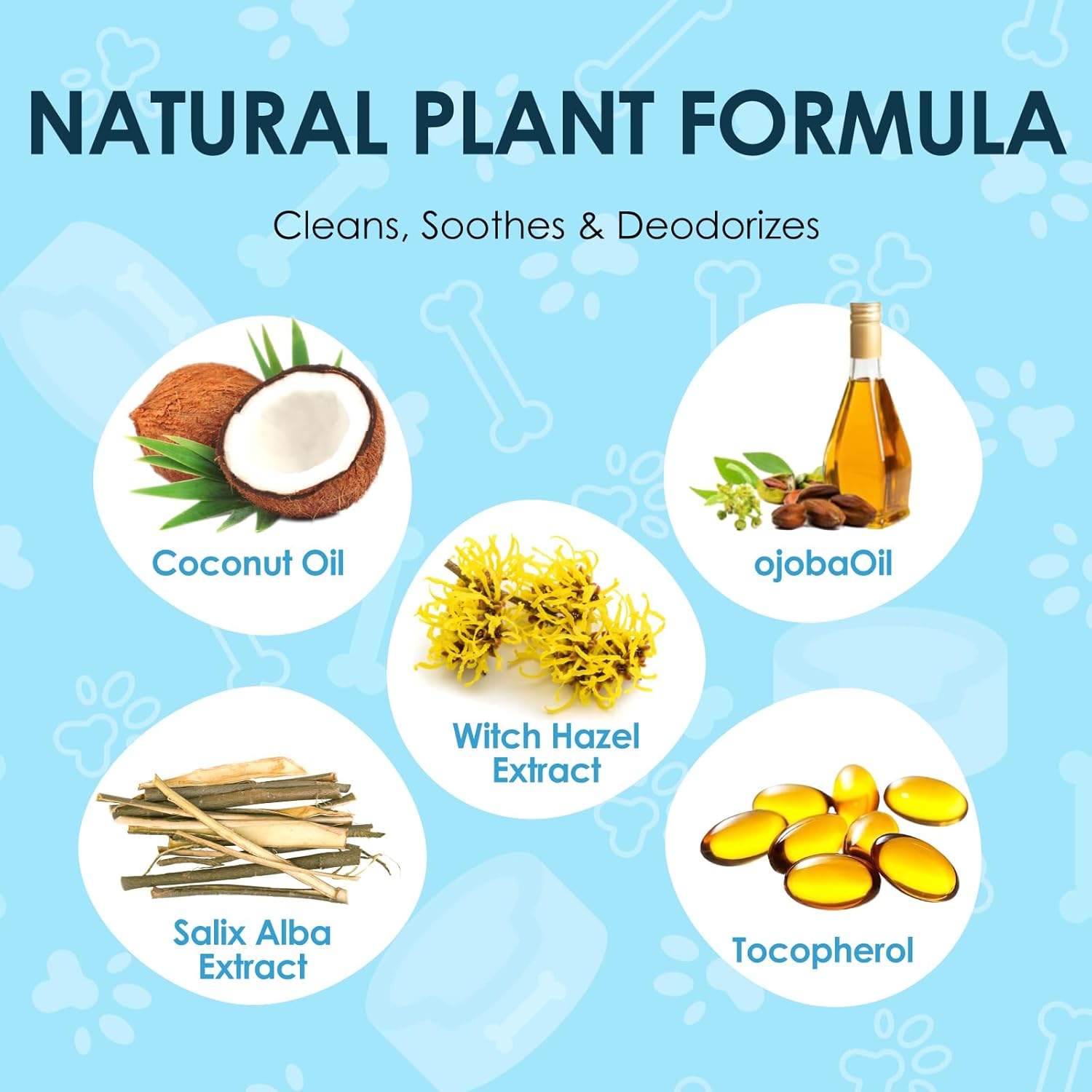 Mooncat Gentle Ear Cleaner Wipes for Cats & Dogs - Soothing Relief for Ear Infections, Mites, and Odors - 40 Easy-to-Use Finger Wipes for Sensitive Ears