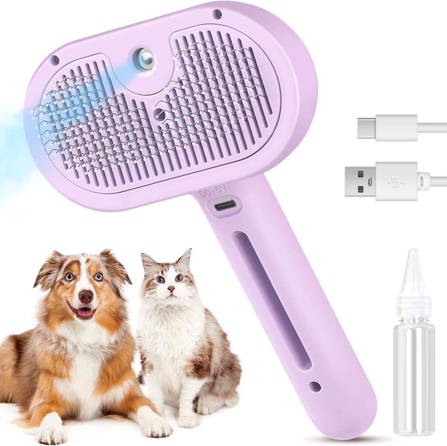 3 in 1 Cat Steam Brush 