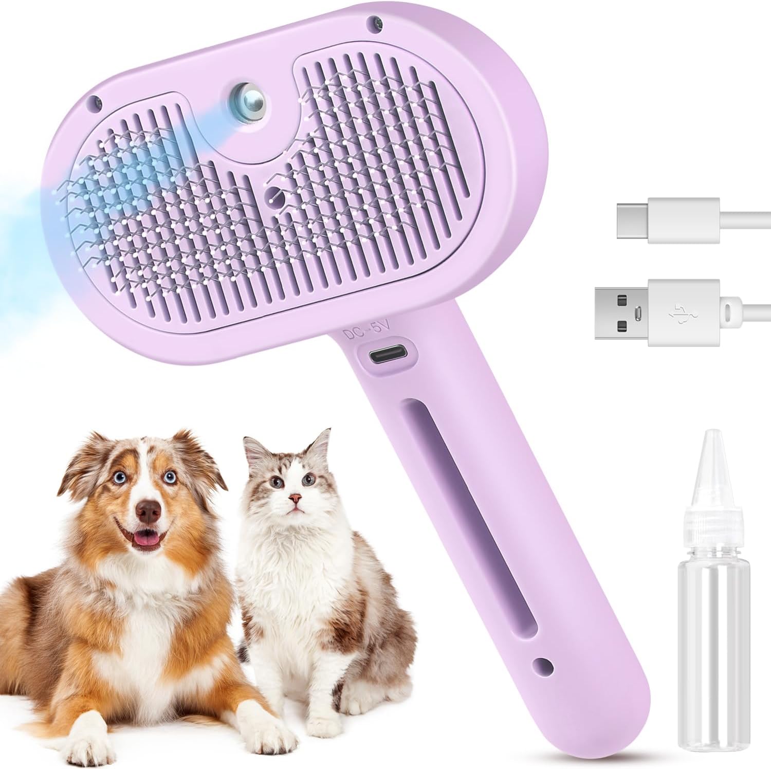 3 in 1 Cat Steam Brush 