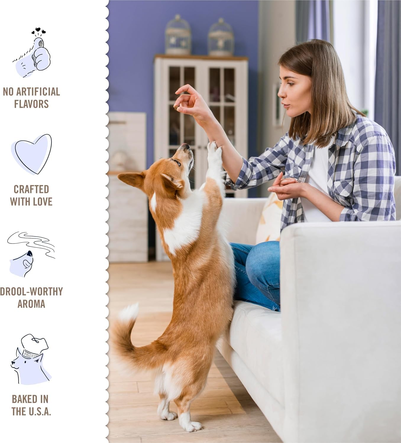 Three Dog Bakery Ultimate Celebration Cake Bites, Soft-Baked Dog Treats and Cookies with Real Ingredients, 12 Oz