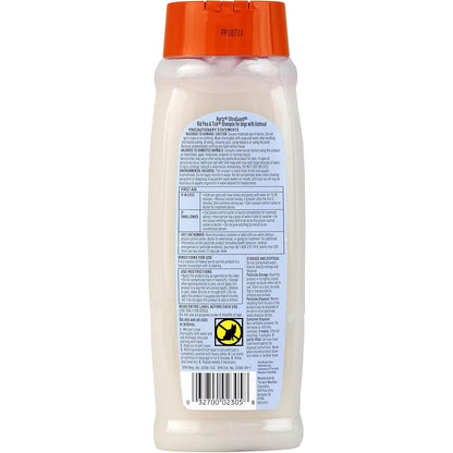 Flea and Tick Oatmeal Dog Shampoo, 18 oz