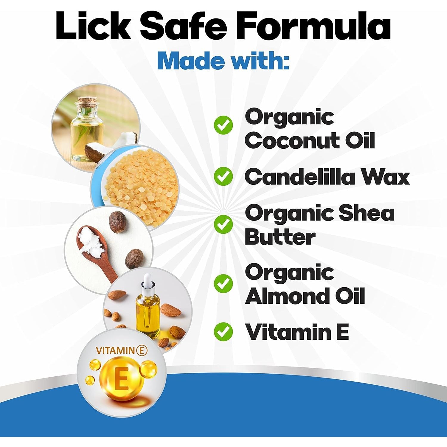 Lick Safe Natural Cat Paw Balm - 0.15 Oz Vet-Recommended Moisturizer for Healthy, Hydrated Paws