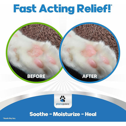 Lick Safe Natural Cat Paw Balm - 0.15 Oz Vet-Recommended Moisturizer for Healthy, Hydrated Paws