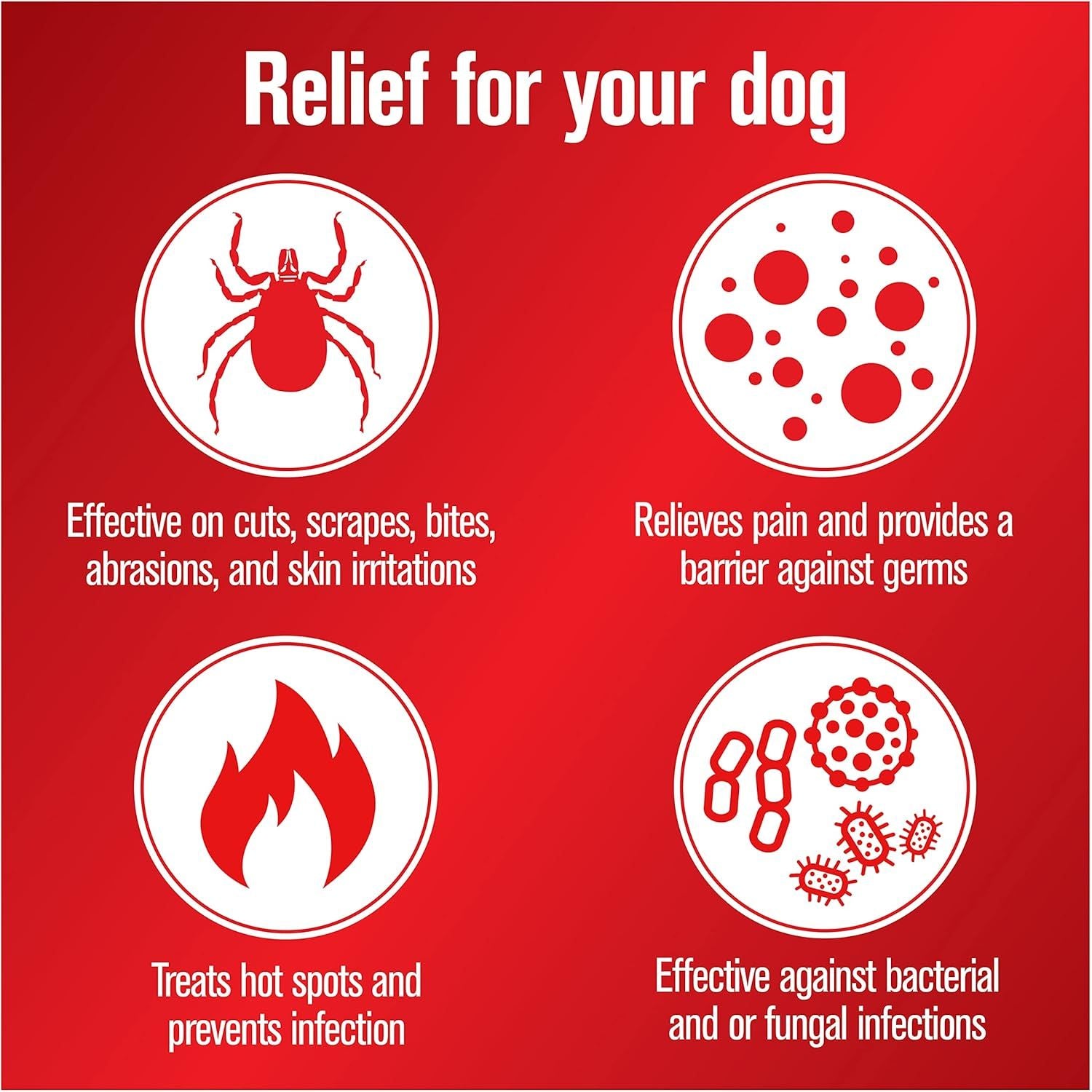 Sulfodene Dog Wound Care 3-Way Ointment, Relieves Pain & Prevents Infection for Dog Cuts, Scrapes, Bites and Injuries, 2 Ounce