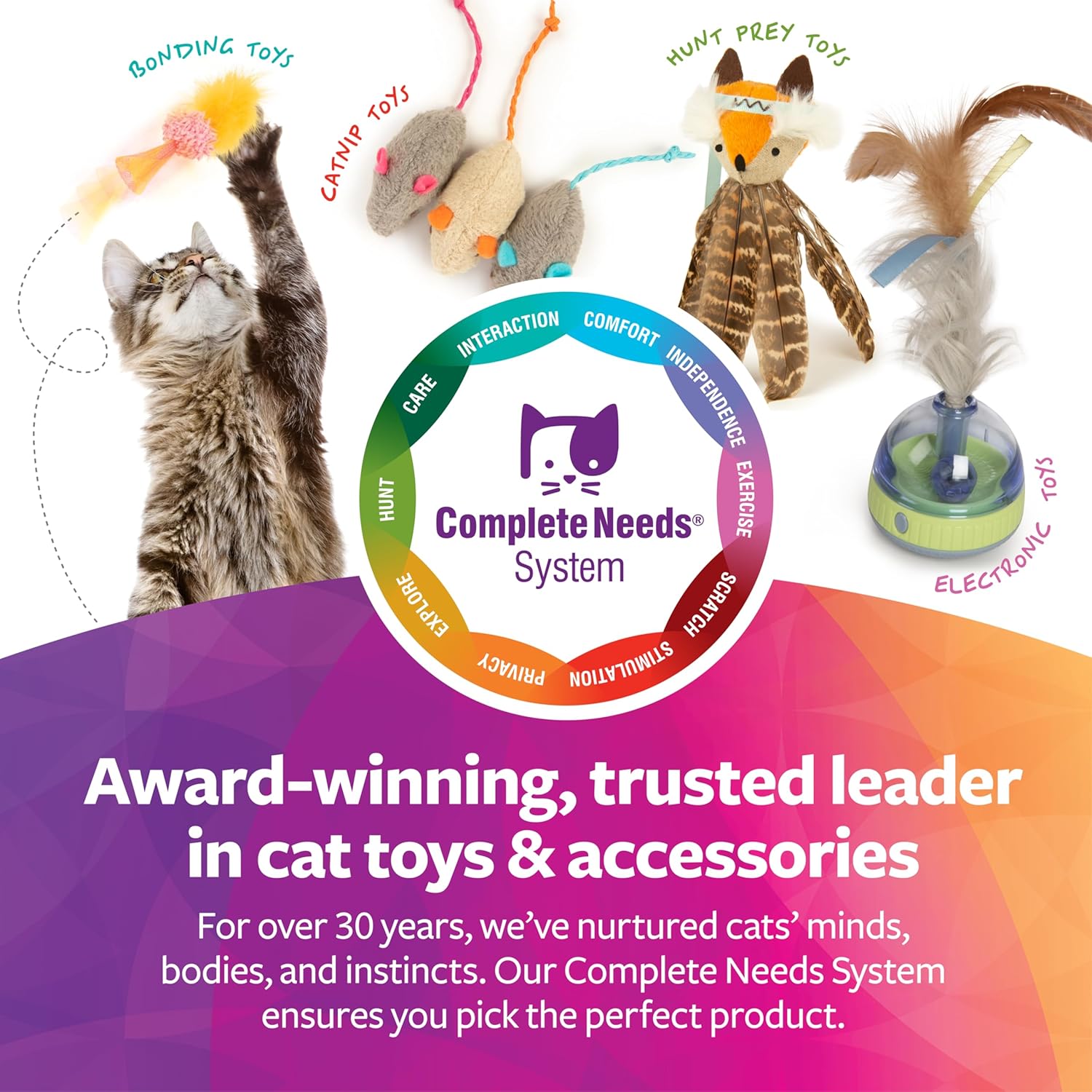 Exciting SmartyKat Skitter Critters Catnip Cat Toy Set - 10 Irresistible Plush Mice for Endless Feline Fun!