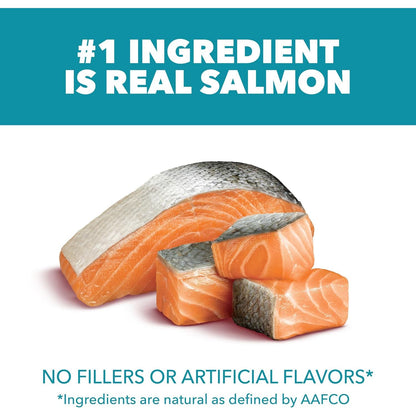 IAMS Proactive Health Indoor Weight Control & Hairball Care Adult Dry Cat Food, Salmon Recipe, 3.5 Lb. Bag