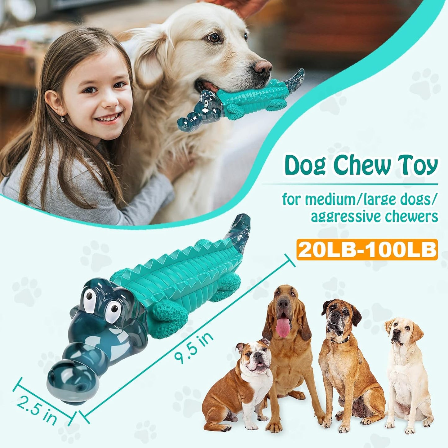 Durable Dog Chew Toys for Aggressive Chewers to Engage and Entertain