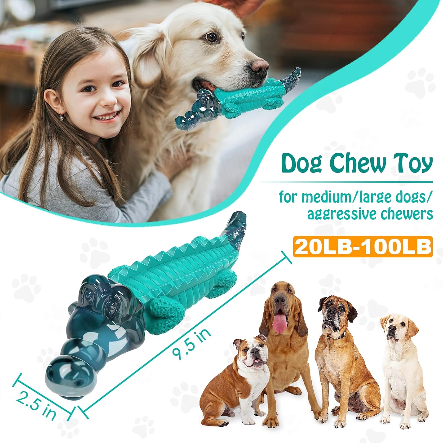 Durable Dog Chew Toys for Aggressive Chewers to Engage and Entertain