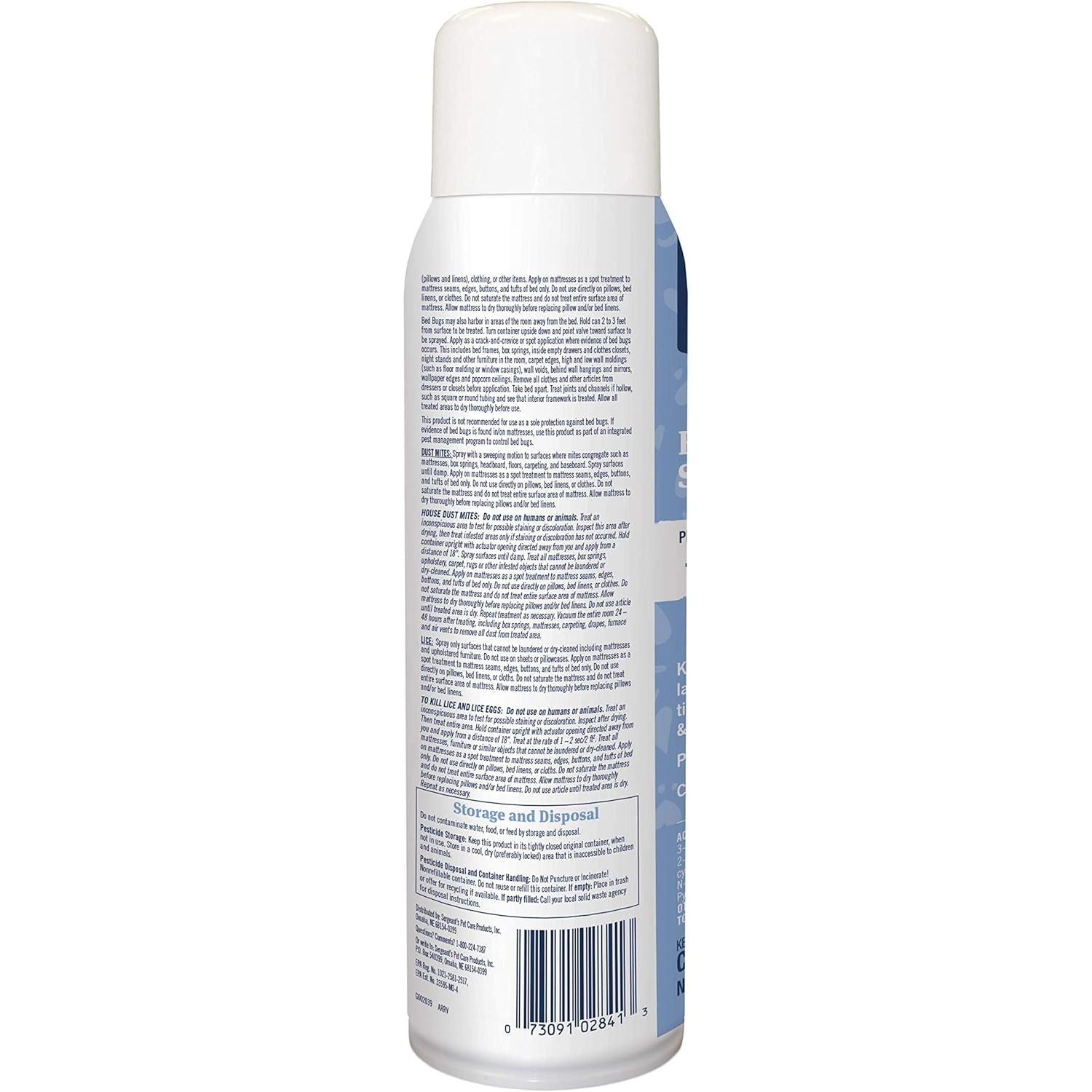 Home and Carpet Flea and Tick Spray, 16 Ounce - Home Protection and Pet Odor Elimination