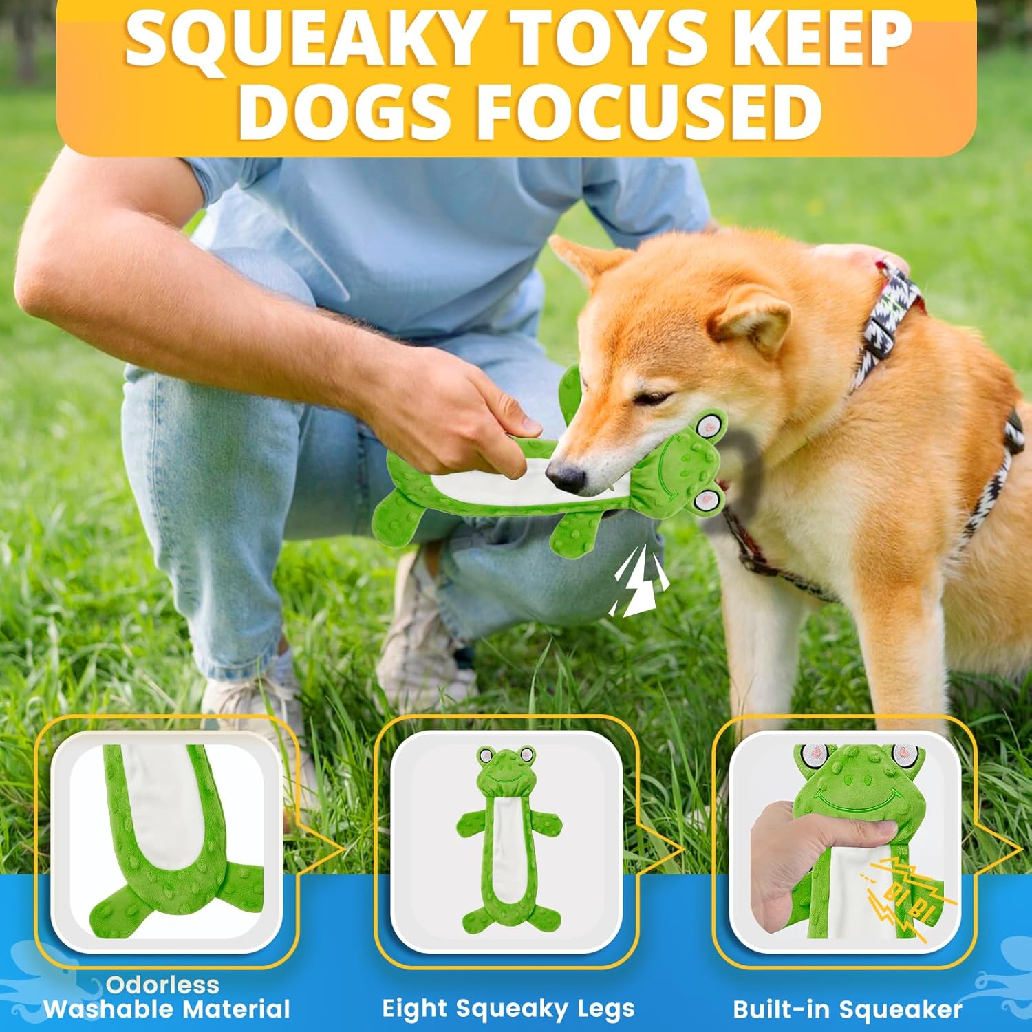  8-Pack Puppy Toy Set for Small Dogs - Includes Plush Squeaky Toys, Rope Toys, and Teething Balls