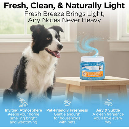  Pet Air Care Deodorizing Gel Beads, Long-Lasting Odor Eliminator for Rooms, Closets, and Small Spaces