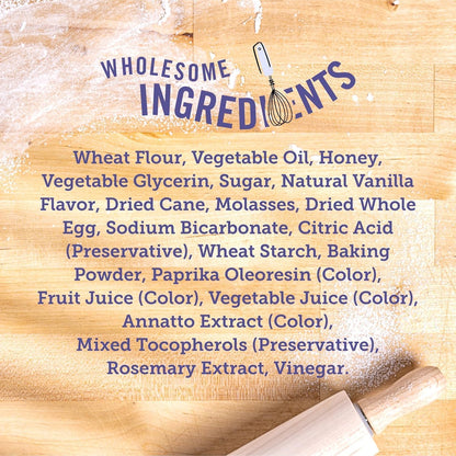 Three Dog Bakery Ultimate Celebration Cake Bites, Soft-Baked Dog Treats and Cookies with Real Ingredients, 12 Oz